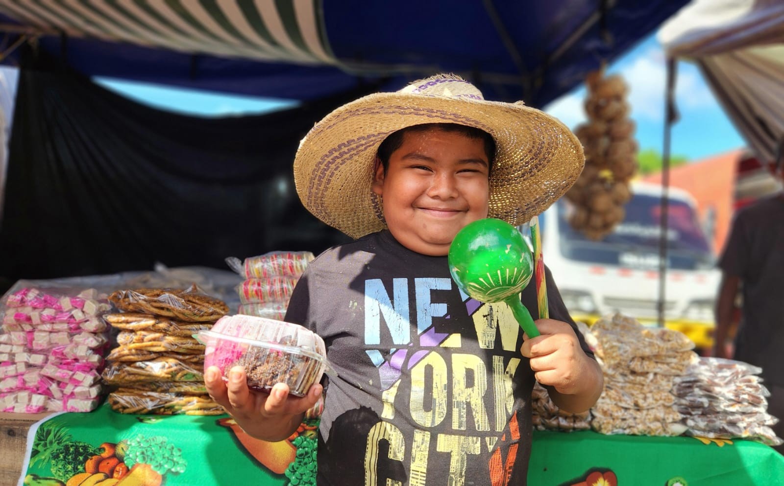 Todo listo en el Mercado Mayoreo para la Gritería
