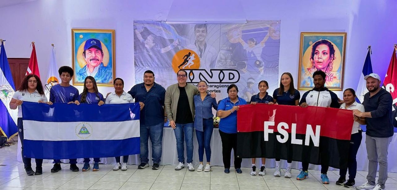 Nicaragua abandera a sus selecciones rumbo a los campeonatos centroamericanos
