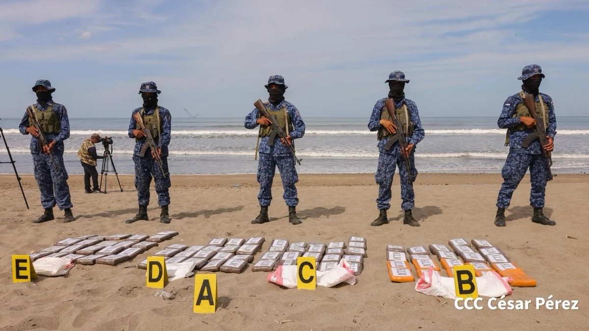 Estrategia Muro de Contención permite incautación de droga en costas del Pacífico nicaragüense