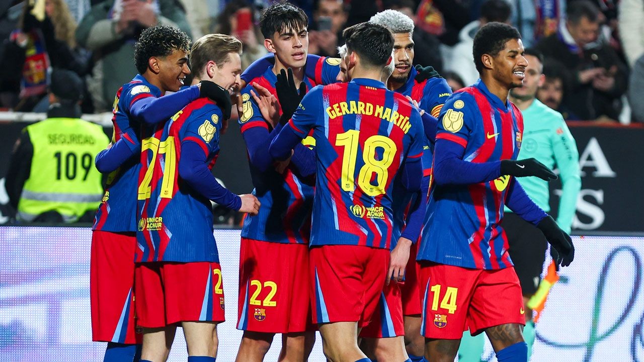 Barcelona es el primer invitado a las semifinales de la Copa del Rey