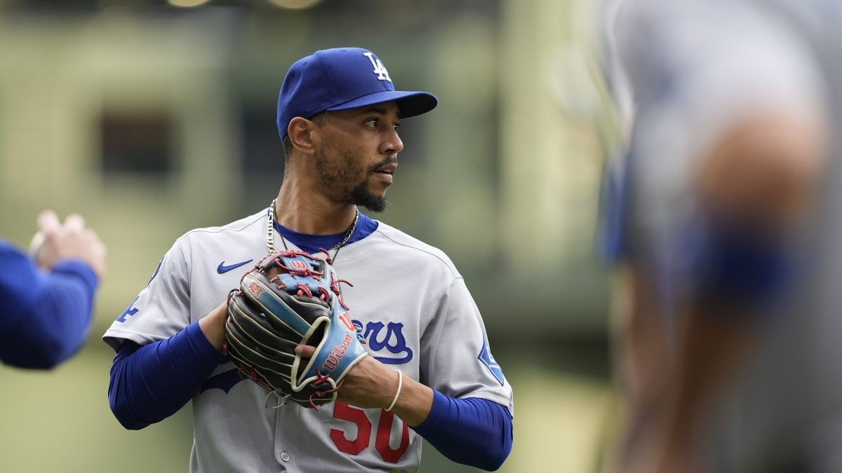 Dodgers pierden a Mookie Betts por varias semanas debido a lesión