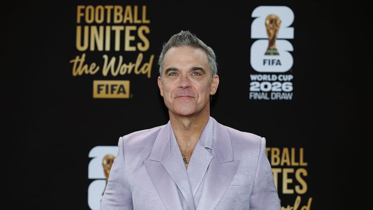 Robbie Williams en el Sorteo del Mundial 2026: así sonó Desire, el himno que encendió la gala