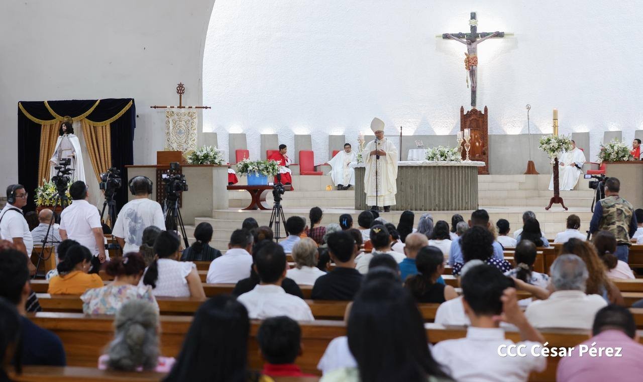 Celebran en Managua la Misa de Resurrección cerrando las celebraciones de Semana Santa