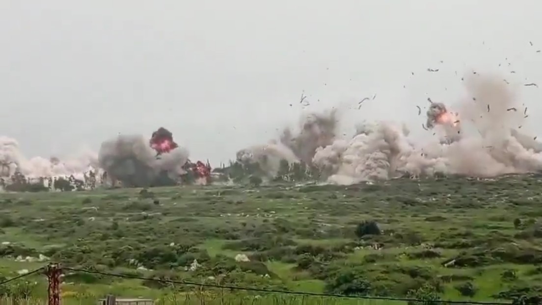 Bombardeos israelíes dejan enormes ruinas en el Líbano