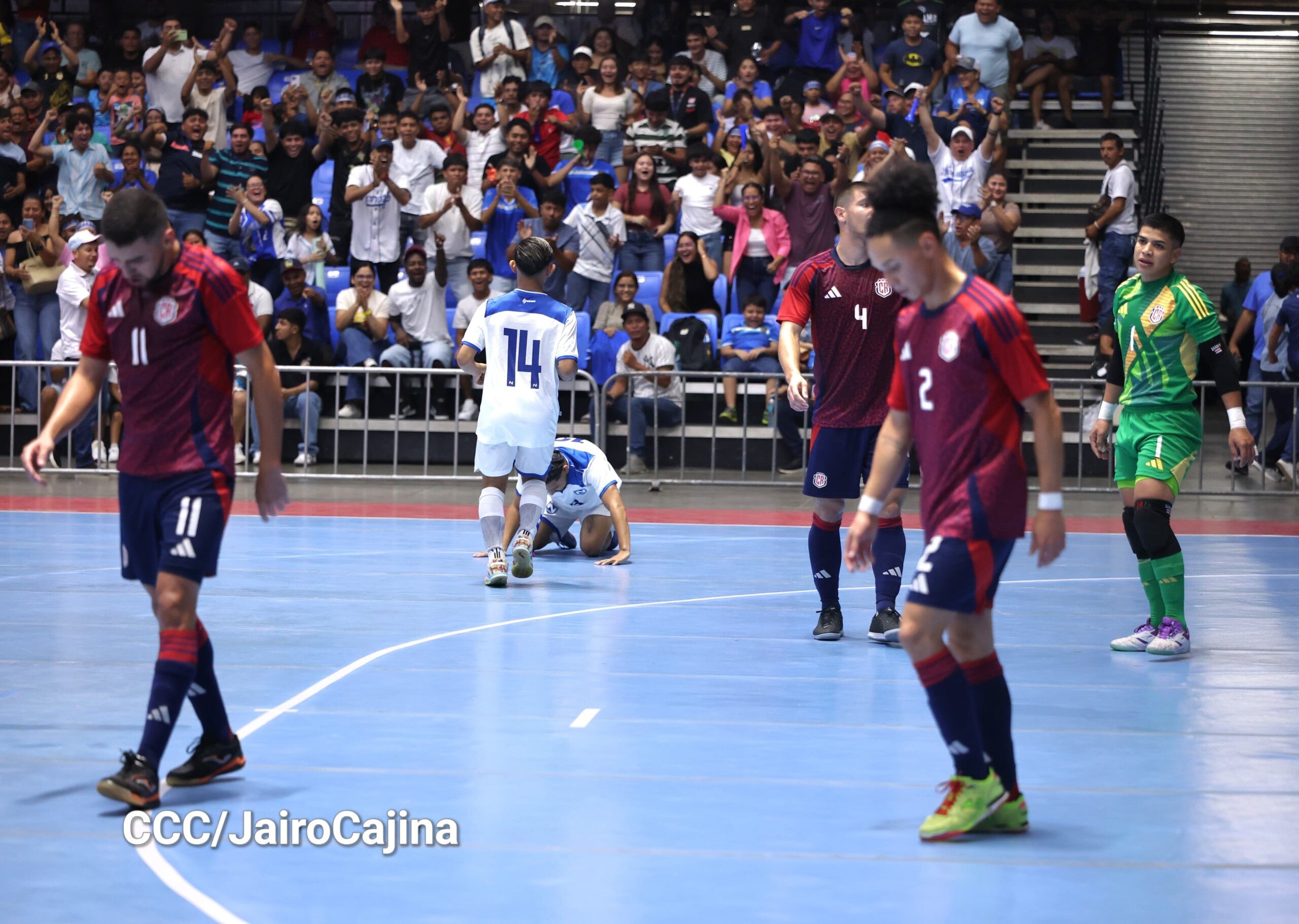 Histórico: Costa Rica cae 2-1 ante Nicaragua en el arranque de la serie amistosa de Futsal