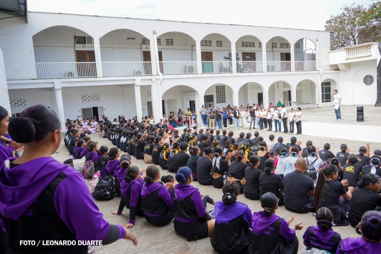 Explosión de arte: Más de 700 niños y jóvenes de Nicaragua se reúnen en el XIV Encuentro de Danza