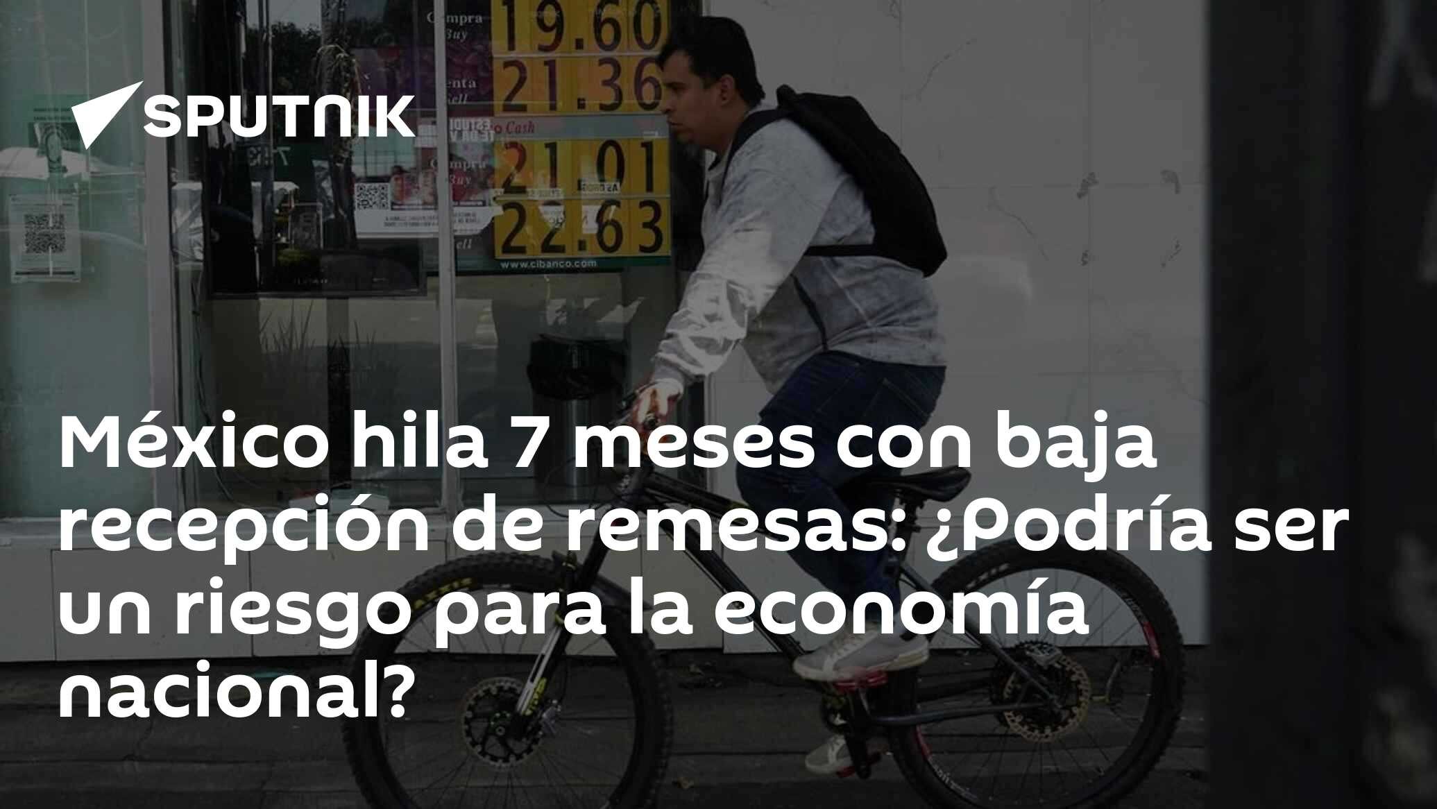México hila 7 meses con baja recepción de remesas: ¿Podría ser un riesgo para la economía nacional?