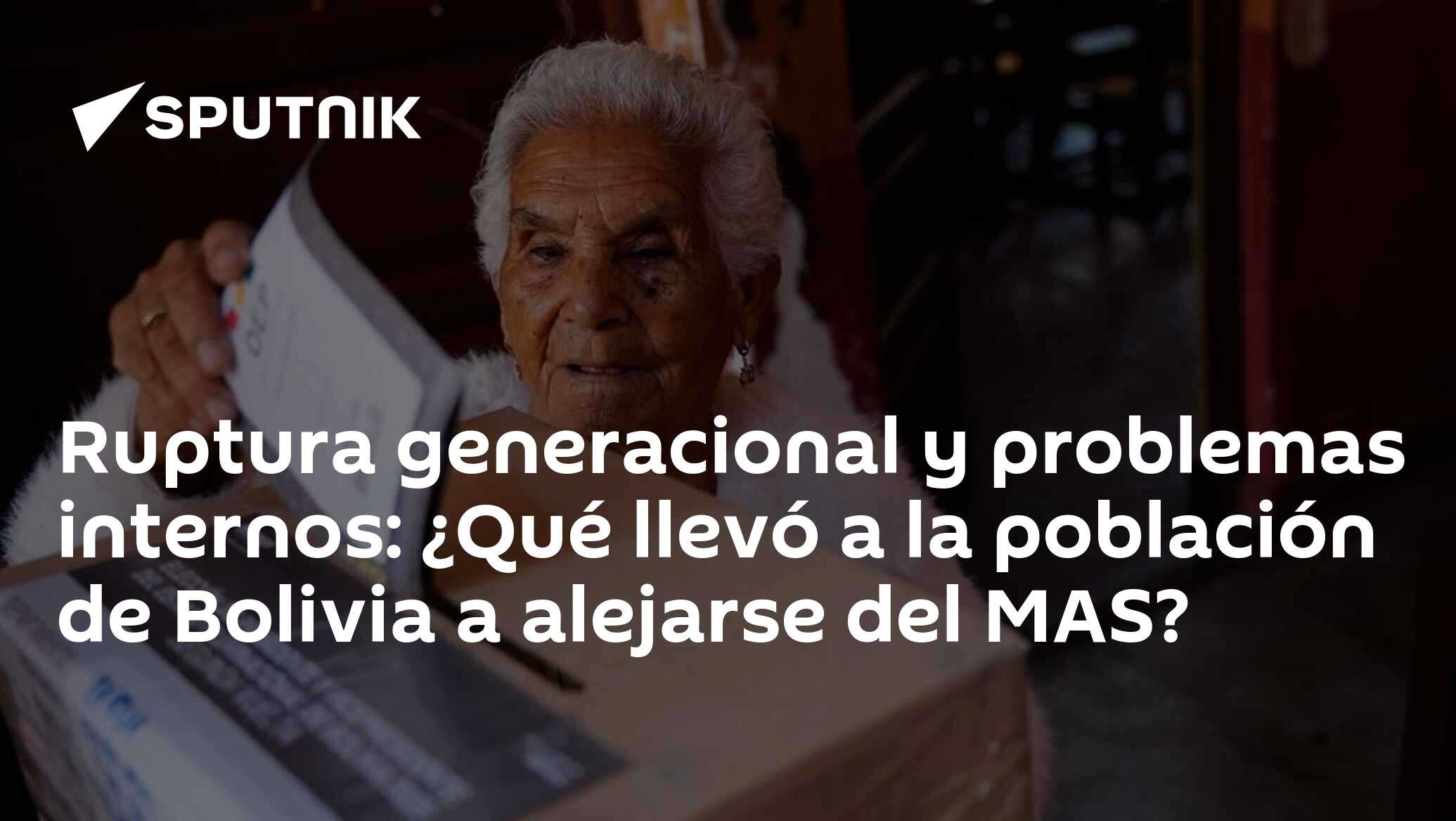 Ruptura generacional y problemas internos: ¿Qué llevó a la población de Bolivia a alejarse del MAS?
