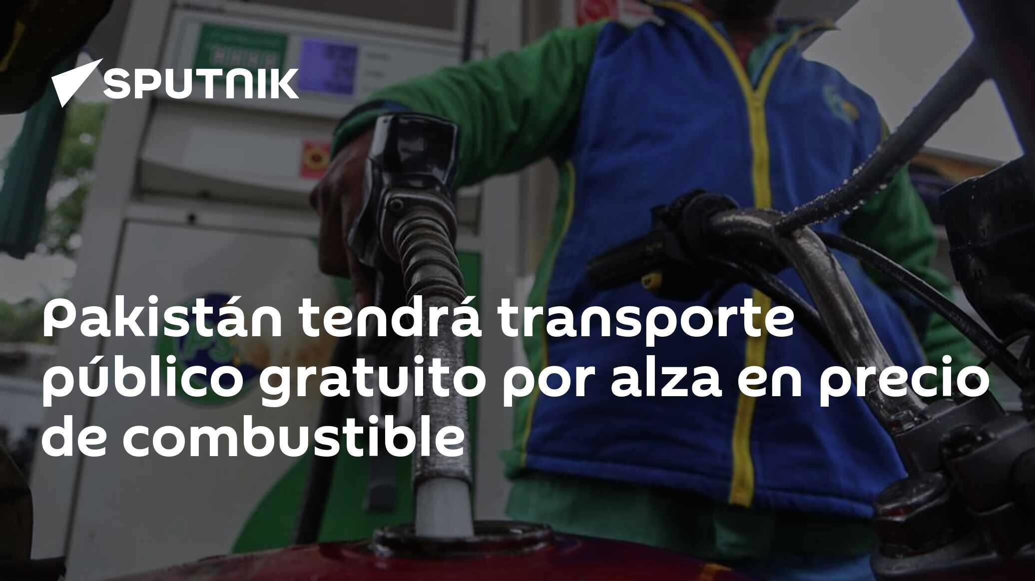Pakistán tendrá transporte público gratuito por alza en precio de combustible