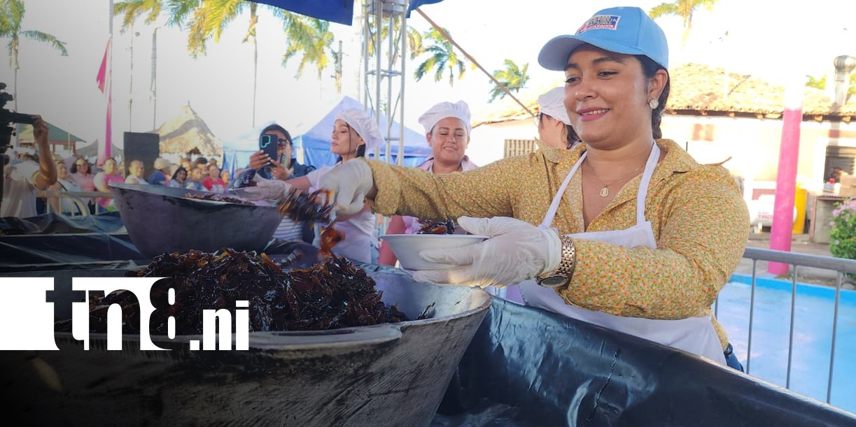 Miles disfrutan del almíbar más grande de Nicaragua en el Puerto Salvador Allende