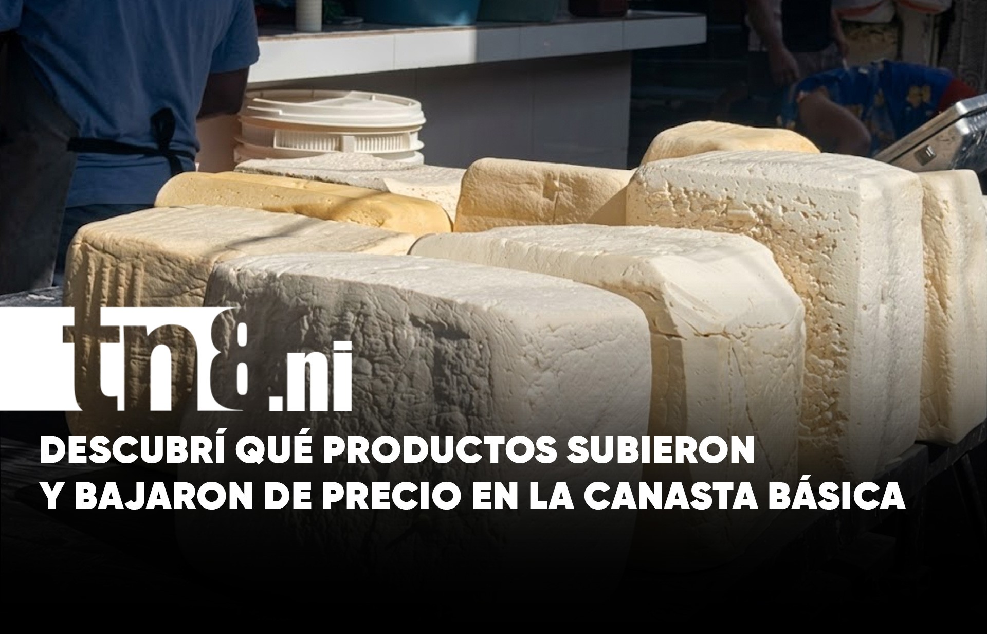 Subió el queso y bajó el pollo: Así los precios de la canasta básica