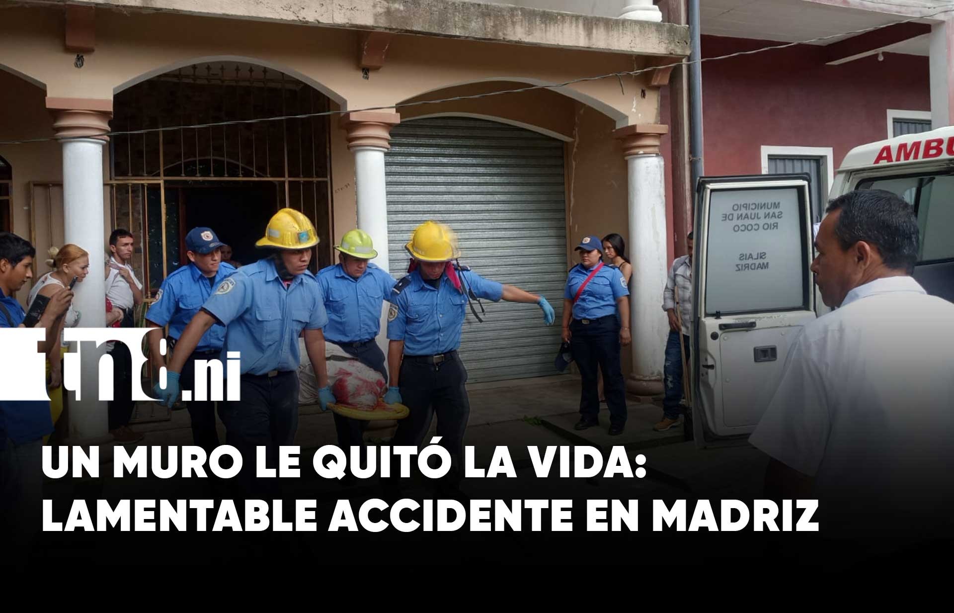 Tragedia en San Juan del Río Coco: joven obrero muere aplastado por una pared