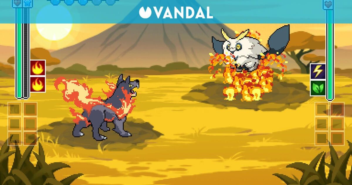 Es como un Pokémon clásico que llega mañana a Steam con más de 300 criaturas y posibilidad de jugar online