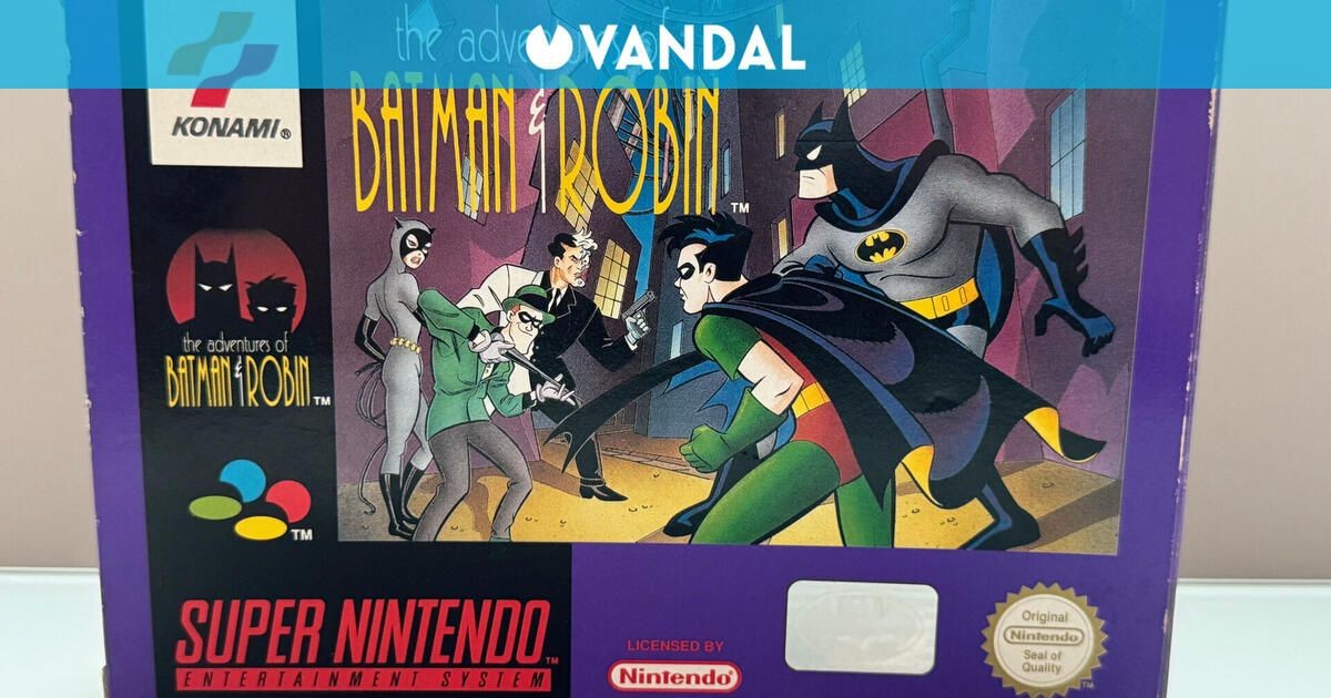 Este juego de Batman para Super Nintendo creado por Konami es de los más caros y valorados por coleccionistas